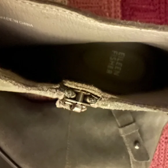 Wedge suede booties - Picture 5 of 5